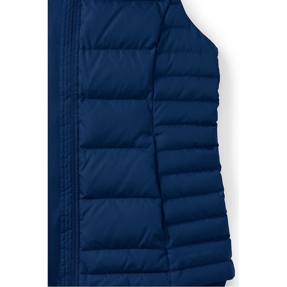 Womens Down Puffer Vest Deep Sea Navy Large Petite - Picture 4 of 4